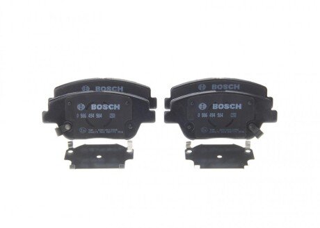 Гальмівні колодки дискові ROBERT 0 986 494 984 BOSCH 0986494984