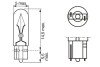 ЛАМПА W1.2W 12V SB BOSCH 1 987 301 024 (фото 6)