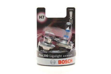 ЛАМПА РОЗЖАР. Plus 200 Gigalight H7 / *1 BOSCH 1 987 301 436