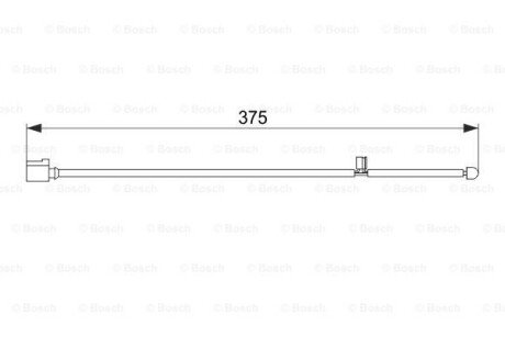 Датчик зносу гальмівних колодок BOSCH 1 987 474 562