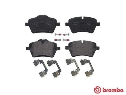 Гальмівні колодки дискові BRE P06 086 BREMBO P06086