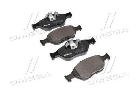 Колодка гальм. диск. FORD FIESTA, FUSION, MAZDA 2 передн. BREMBO P24055