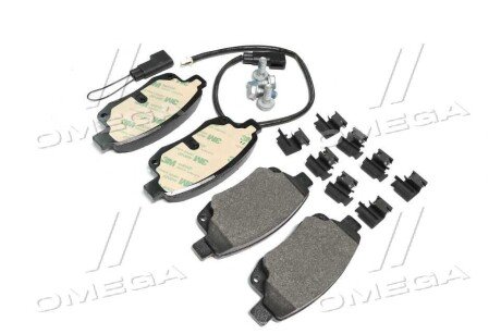 Колодка гальм. диск. FORD TRANSIT, задн. BREMBO P24066