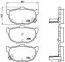 Гальмівні колодки дискові BRE P30 003 BREMBO P30003 (фото 1)