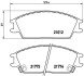 Гальмівні колодки дискові BRE P30 024 BREMBO P30024 (фото 1)