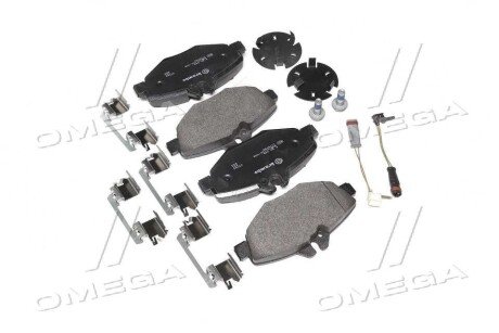 Колодка гальм. диск. MB E-CLASS (W211), E-CLASS KOMBI (S211) передн. BREMBO P50049