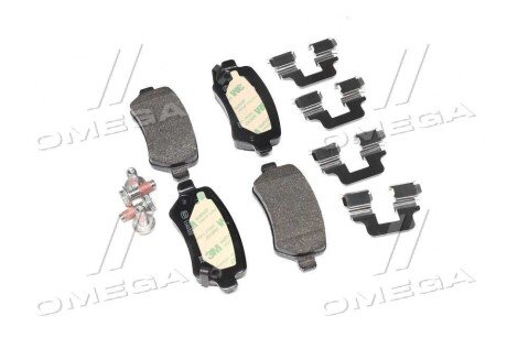 Колодка гальм. диск. OPEL ASTRA G задн. BREMBO P59038