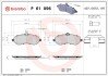 Гальмівні колодки дискові BRE BREMBO P61 096 (фото 1)