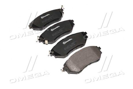 Колодка гальм. диск. SUBARU LEGACY IV передн. BREMBO P 78 017