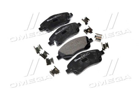 Колодка гальм. диск. TOYOTA AVENSIS (T25), COROLLA V передн. BREMBO P83046