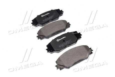 Колодка гальм. диск. TOYOTA RAV 4 передн. BREMBO P83071