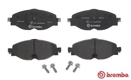 Гальмівні колодки дискові BRE BREMBO P85 147 (фото 1)