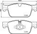 Гальмівні колодки дискові BRE BREMBO P86 028 (фото 1)