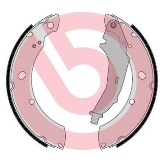 Гальмівні колодки барабанні BRE BREMBO S85 544