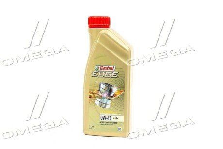 Олива моторна EDGE 0W-40 А3/В4 (Каністра 1л) CASTROL 15336D