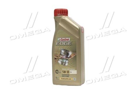 Олива моторна 5W-30 EDGE LL ACEA C3, VW 504 00/507 00, 1л, синт. CASTROL 15665F