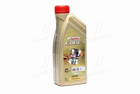 Олива моторна 0W-20 EDGE API SP, ACEA C5, Meets Chrysler MS 6395, 1л, синт. CASTROL 15CC94