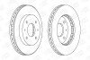 Диск гальмівний передній (кратно 2) Volvo S40, V40/Mitsubishi Carisma, Galant, Lancer (98-) CHAMPION 561926CH (фото 2)