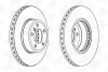 Диск гальмівний передній Bmw 5 (E60) (01-10), 5 Touring (E61) (04-10) (562397CH-1) CHAMPION 562397CH1 (фото 2)