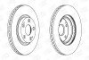 Диск гальмівний передній (кратно 2) Toyota Auris (06-12), Avensis (03-08), Corolla (03-09) CHAMPION 562430CH (фото 2)