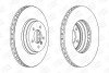 Диск гальмівний передній Bmw 3 (E90) (04-12), 3 Convertible (E93) (06-13) (562519CH-1) CHAMPION 562519CH1 (фото 2)