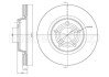 Гальмівний диск A4/A8/Passat (96-13) CIFAM 800-468C (фото 1)