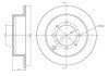 Гальмівний диск задн. Chariot/Galant/Lancer/Space Runner/Space Wagon (92-11) CIFAM 800-651 (фото 1)