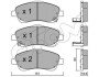 Гальмівні колодки пер. Toyota Avensis 00-08 (bosch) CIFAM 822-450-0 (фото 1)