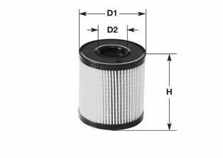 Фільтр масляний A160/170 CDI W168 OM668 CLEAN FILTERS ML1709