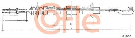 Трос зчеплення COF COFLE 10.2652