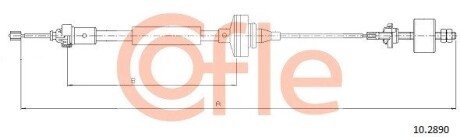 Трос зчеплення COF COFLE 10.2890