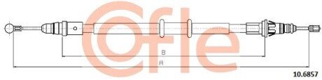 Трос ручника COF COFLE 10.6857