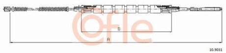 Трос ручника COF COFLE 10.9031