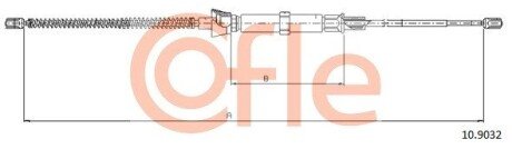 Трос ручника COF 10.9032 COFLE 109032