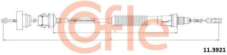 Трос зчеплення COF 11.3921 COFLE 113921