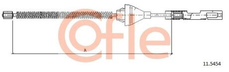 Трос ручника COF COFLE 11.5454