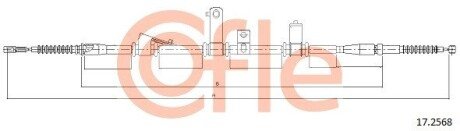 Трос ручника COF COFLE 17.2568