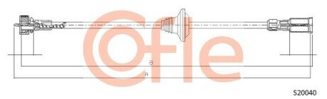 Трос спідометра COF COFLE S20040