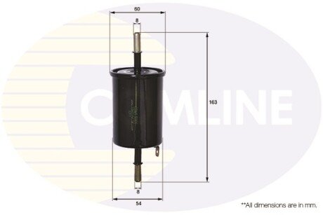 - Фільтр палива (аналогWF8352/KL573) COMLINE CDW13001