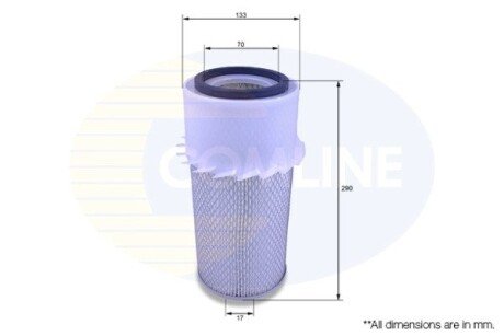 Фільтр повітря (аналог WA6104) COMLINE CMB12334