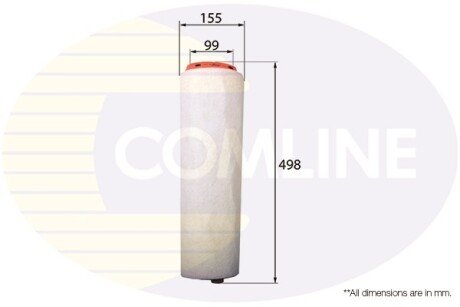 - Фільтр повітря (аналогWA6574/LX818) COMLINE EAF079