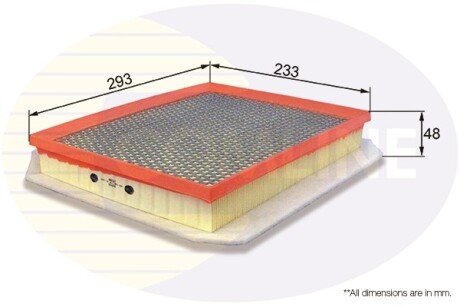 - Фільтр повітря (аналогWA6214/LX1683) COMLINE EAF600