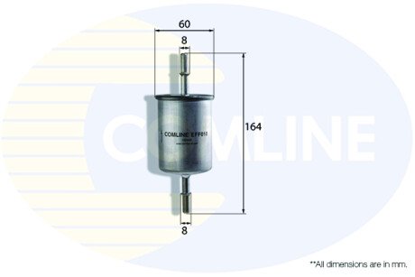 - Фільтр палива (аналогWF8101/KL83) COMLINE EFF010