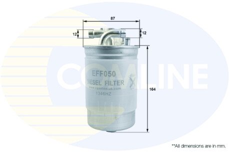 - Фільтр палива (аналогWF8199/KL154) COMLINE EFF050