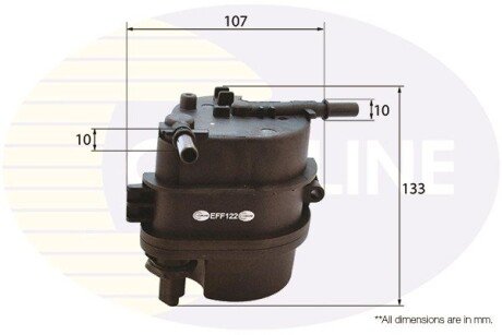 - Фільтр палива (аналог WF8302) COMLINE EFF122