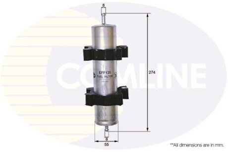 Фільтр палива (аналог WF8314) COMLINE EFF135