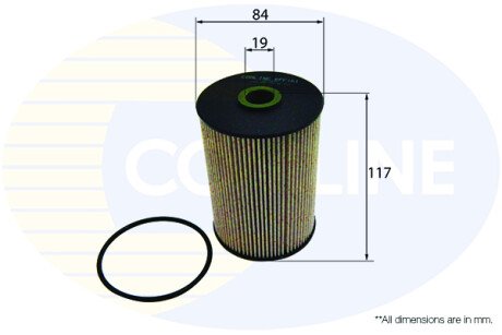 - Фільтр палива (аналогWF8355/KX228D) COMLINE EFF161