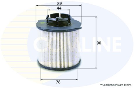 - Фільтр палива (аналогWF8428/KX265D) COMLINE EFF224