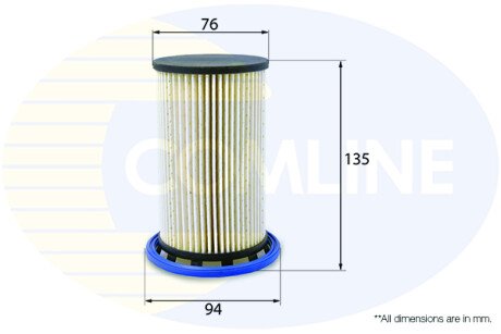 - Фільтр палива (аналогWF8470/KX342) COMLINE EFF247