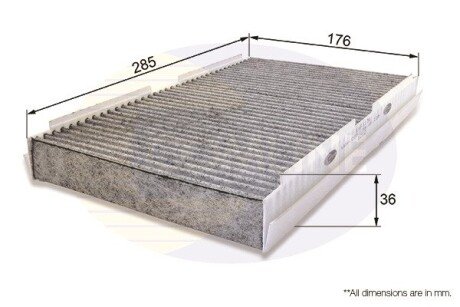 Фільтр салону COMLINE EKF117A